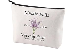 CENWA Kosmetiktasche Vampire TVD Originals Vampire Mystic Falls Eisenkraut Farm Est 1860, Eisenkraut Bauernhof B EU, 23.5*17CM