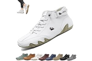 Overhil1s Stivali Alti in Pelle Scamosciata Fatti A Mano Italiani, Beck Scarpe Uomo Impermeabili, All'aperto Antiscivolo Leggeri Traspiranti Tutte Le Stagioni Scarpe Casual Uomo, Stivali Chukka