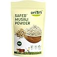 Oritri Organics Safed Musli Powder | Organic Herbal Vitality Booster for Energy & Performance | 100% Pure, Ayurvedic Supplement for Strength & Stamina | Non-GMO, Chemical-Free (100g)