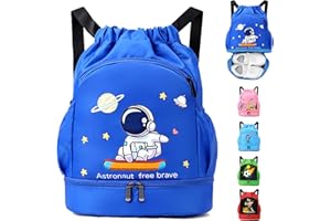 AUNGKWANG Bolso Playa Chico, Mochila Piscina Chico Mochila Chico Impermeable, Impermeable Saco de Gimnasia, Adecuado Mochila Deporte Chico Chica, Camping, Playa, Piscina