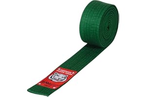 DanRho Junior Taekwondo Ceinture de karaté 4 cm Couleur unie