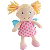 HABA Schutzengel Emi – Kuschelige Stoffpuppe Für Babys (15 Cm), Waschbar Bei 30°C, Mit Aufhänger Für Kinderwagen