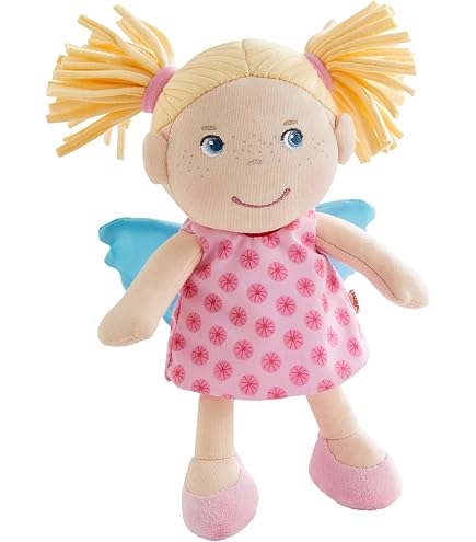 Peluche Angelo Custode HABA Lore 15 Cm - Regalo Di Benvenuto Per Neonati, Lavabile A 30°