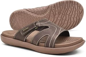 KuaiLu Claquette Femme Orthopédique Mode Legere Soutien Plantaire Sandales Reglables Confort Yoga Mat été Plage Piscine Douche Mules