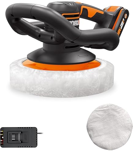 DeWALT DCM848P2-QW Polírozógép, 18V, 2x5 Ah akkumulátorral és töltővel