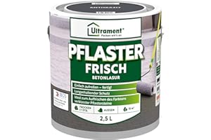 Ultrament Pflaster Frisch, Betonlasur (Anthrazit, 2,5 Liters)