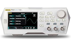 RIGOL DG812 Function/Arbitrary Waveform Generator,10MHz Maximum Output Frequency,125Msa/s,16bits,2 Output Channel,Built-in 160 kinds of Arbitrary Waveforms
