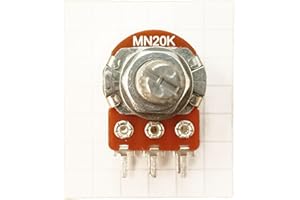 HJW ELECTRONICS Stereo Balance Control Potentiometer Center Click Detent MN BAL (MN20K)