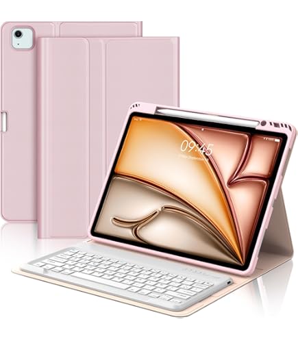 TECURS Magic Keyboard toetsenbord voor iPad Air 13 inch (M3/M2, 2025