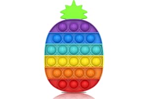 Bdwing Silikonowa zabawka Push and Pop Bubble, sensoryczna zabawka z wypustkami do redukcji stresu, dla dzieci i dorosłych