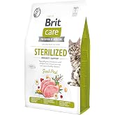 Brit Care immunity Support, Kısırlaştırılmış Kediler İ&ccedil;in, Tahılsız, Hipoalerjenik, Domuz Etli Kuru Mama, 2 kg