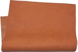 HAPPER STUDIO Cuir de vachette épais de 1,3 à 1,5 mm pour bricolage, bricolage, artisanat et réparation. Cuir de vachette épais (Noa Noa, A5, 14,8 x 21 cm)