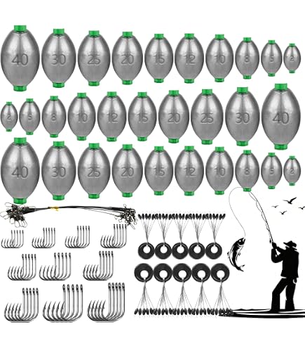 Plomb Boule Trou Traversant 75g - Lot De 20 - Pêche Mer Et Eau Douce