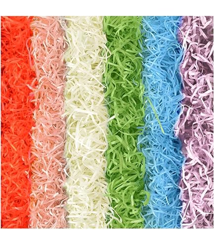 TRUCIOLO PAGLIA SINTETICA POLIPROPILENE BIANCA TRASPARENTE BRILLANTE PER CESTE REGALO, CONFEZIONI NATALIZIE E RIEMPIMENTO IMBALLI (10kg - 4