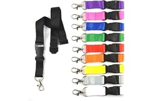 ‎SCHMALZ WERBESERVICE Schmalz Werbeservice 10 Stück Seil für Schlüssel, ohne Druck, Schlüsselanhänger, neutral, ohne Druck, 20 mm breit, Druckverschluss, Schutz – Grün