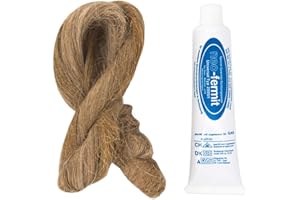 Gewinde-Dicht-Set: Dichtungshanf 50g Spule + neo-fermit Dichtungspaste 90g