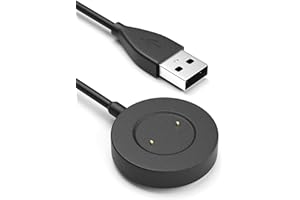 Sinoacc Cargador para Huawei Watch GT Classic Sport, GT2, GT 2e, Honor Watch Magic 2, Honor Watch Dream, Honor Watch GS Pro - Base de carga USB de 100 cm (paquete de 1, negro)