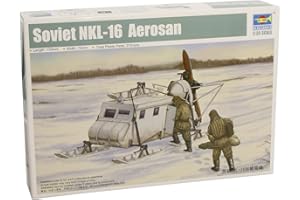 TRUMPETER 1/35 Modellino Aereo Soviet NKL-16 Armored Aerosan, New Variant (Importato da Giappone)
