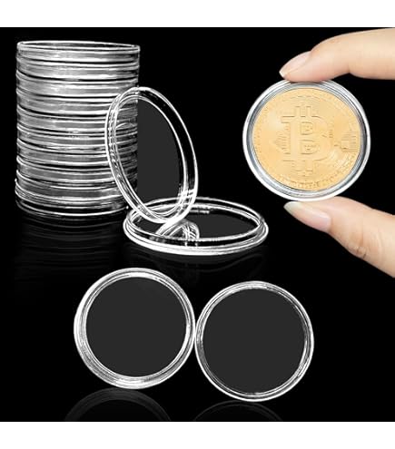 Coins&More Capsule Per Monete Da Collezione (Diametro 30 Mm) 500 Lire Argento - Foto 2