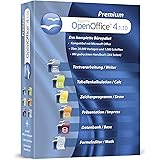 Open Office Premium 2021 Home Student Professional - Inkl. gedrucktes Handbuch, 1.000 Schriften / Kompatibel mit Word, Excel,