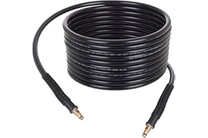 TC TECHNIC TECHKAR Zamiennik Węża do Myjki Wysokociśnieniowej Karcher - Przedłużenie 15 m - 200 Barów - Seria K - Połączenie Click-Click