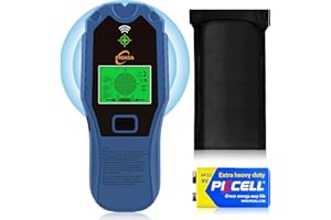 PIGADA Détecteur Mural,Detecteur de Metaux Mural Contient Une Pochette de Protection (Bleu)