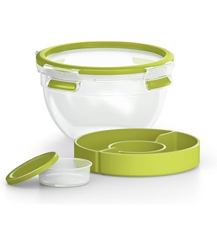 Ciotola Mepal Cirqula Round 1000 Ml - Contenitore Ermetico Per Frigo, Microonde E Congelatore - Foto 13