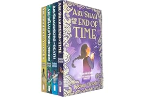 Roshani Chokshi Collection 4 Books Set (Aru Shah and the End of Time, Aru Shah and the Song of Death, Aru Shah and the Tree of Wishes, Aru Shah and the City of Gold)