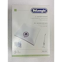 Sacchetti Filtro DeLonghi DLS38 Per Aspirapolvere Colombina - Kit 5 Sacchetti + 1 Filtro Aria