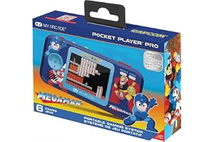 My Arcade Mega Man Pocket Player Pro handhållen bärbart spelsystem (6 SPEL I 1)
