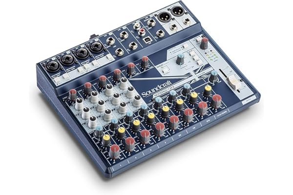 SOUNDCRAFT NOTEPAD 12FX Console de mixage avec USB I/O
