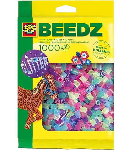 SES Creative Boite de 12 000 perles Technique à repasser : Mix standard