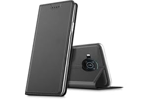 Verco Etui na telefon komórkowy Nokia X20 / X10, Premium etui na telefon komórkowy Flip Cover do Nokia X20 / X10 [zintegrowany magnes] Book Case PU skóra etui, czarne