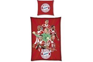 ‎FC BAYERN MÜNCHEN FC Bayern München I Bettwäsche Player 2025-26 I Fanwelt I Rot
