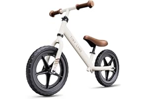Tiny Land Draisienne Vélo D'équilibre, Vélo d'apprentissage sans Pédales, Cadre en Alliage D'aluminium, Pneus en Mousse EVA, Siège et Guidon Ajustables,Draisienne 2 Ans,Velo Enfant 2 Ans