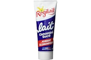 YESWE Régilait Tube de Lait Concentré Sucré 300 g