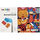 Carioca Plus Tablet Sulu Boya 12'Li (Fır&ccedil;ali)
