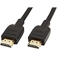 Amazon Basics Câble HDMI 2.0 haute vitesse Ultra HD, supportant les formats 3D et avec canal de retour audio, 0,9 m