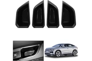 ‎HEBERUCK Türgriff Aufbewahrungsbox, Kompatibel mit Audi Q4 e-tron EV Electric 2021-2023 2024, Autotür Innenrahmen Box (4 Stück)