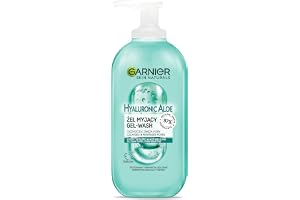Garnier Skin Naturals Hyaluronic Aloe Żel oczyszczający, każdy typ skóry, nawet wrażliwa, 200 ml