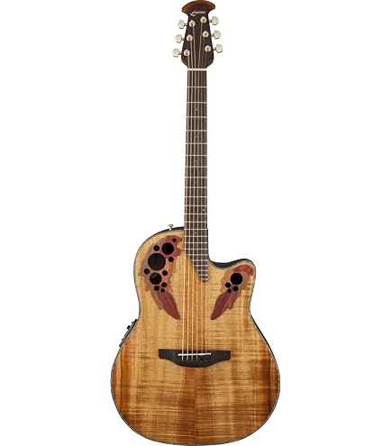 Ovation Celebrity Elite Exotic CE44X-9B Mint Burst / Natural Burst