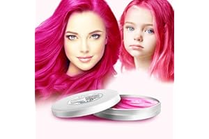 COLAYERIST Pink Temporary Hair Dye Wax Washable, Temporary Hair Colour Spray for kids, Hair Makeup Paint Wax for Parties or Cosplay, Hair Coloring Products No Messy