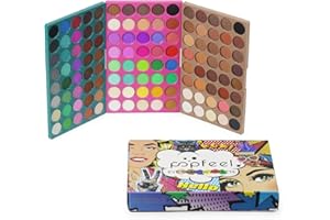 LHLXZQ 120 Color Eyeshadow Palette Professional Matte Pearlescent Neon Makeup Palette Fard à paupières, longue durée avec la combinaison parfaite de nuances pour créer un œil captivant#2