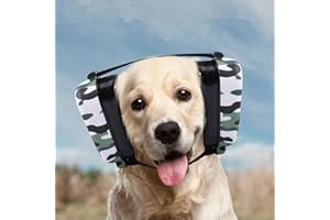 YYCFB Protección auditiva para perros, orejeras para perros, protección contra el ruido del perro, fuegos artificiales