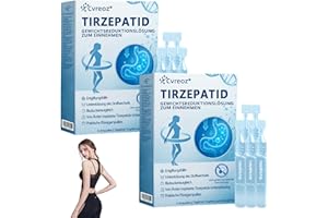 TOPWAL Cvreoz Tirzepatid Gewichtsreduktionslósung zum Einnehmen,Cvreoz GLP-1 Orale lósung, GLP 1 Peptid Komplex Serum,Naturliche pflanzlichen Extrakten (2)