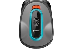 Gardena smart SILENO life 1000 m² robot lawnmower set: Innovative LONA AI technology, controlled via app, SensorControl, for slopes up to 35%, incl. smart gateway, EN version, UK plug (19702-68)