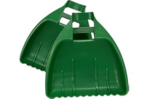 Whitefurze G25LG1 Leaf Grabber Set - Forest Green (Set of 2)