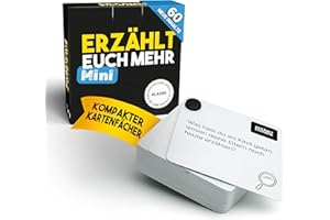 Simon und Jan Erzählt euch mehr Klassik (Mini) | Kartenspiel Für Freunde & Familie | Gesprächsspiel | Geschenkidee | Kompakter Kartenfächer Für Unterwegs (Erzählt euch mehr Klassik (Mini))