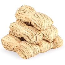 Ruban Raphia Naturel Rayher - 20m Pour Emballage Cadeaux, Déco & Loisirs Créatifs