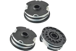 JAMHER Bobina di filo di ricambio, per decespugliatore LIDL Parkside, per PRT 550 A1, A3; PRTA 20-Li A1, B2, C3 Bobina di ricambio(3 Bobine di Ricambio per Trimmer)